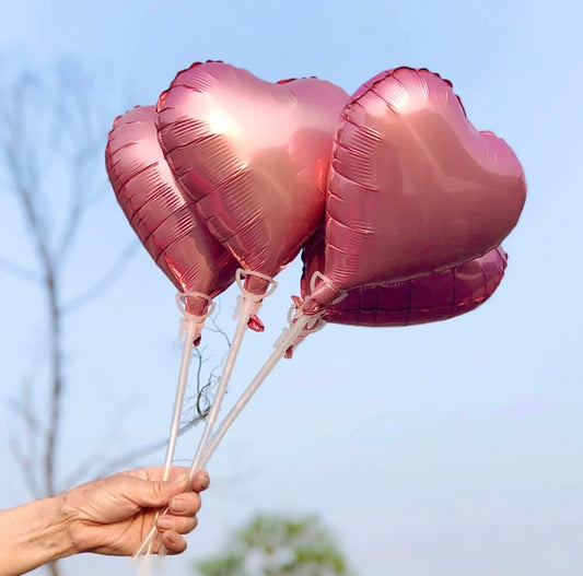 心型氣球套裝 Heart shaped balloon set