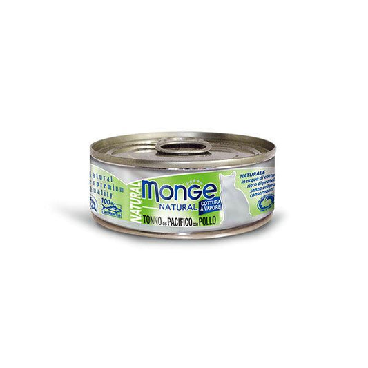 【Monge】吞拿魚高蛋白質系列 - 吞拿魚+黃鰭+雞肉｜貓罐頭 - Pet Pet Plaza