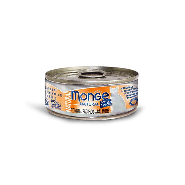 【Monge】吞拿魚高蛋白質系列 - 吞拿魚+黃鰭+三文魚｜貓罐頭 - Pet Pet Plaza