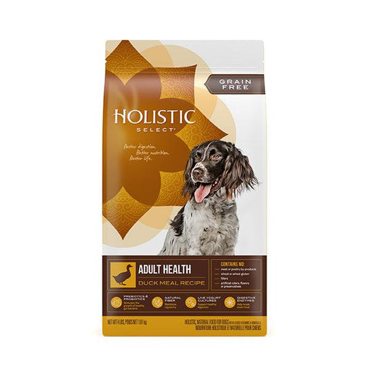 【Holistic select】無穀物鴨肉成犬配方 - 天然狗乾糧 - Pet Pet Plaza