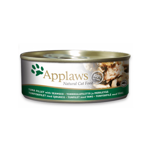 【Applaws】貓肉絲湯罐 – 吞拿魚, 紫菜 - Pet Pet Plaza