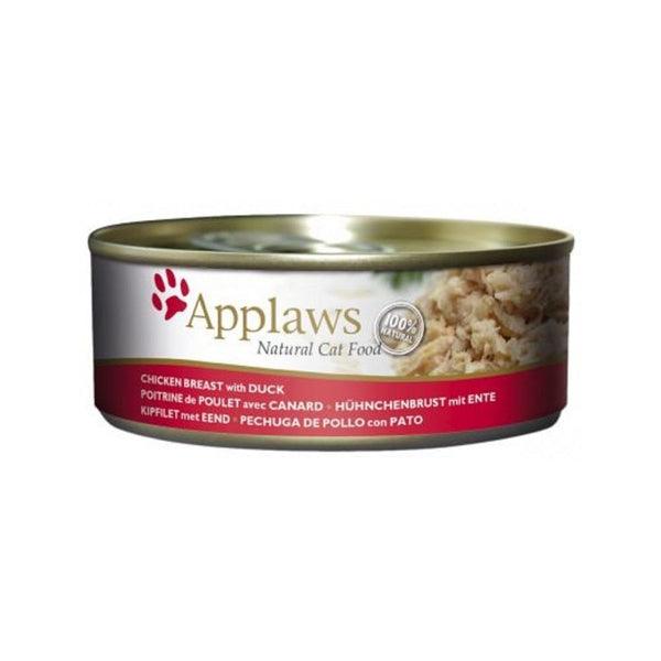 【Applaws】貓肉絲湯罐 – 雞胸, 鴨肉 - Pet Pet Plaza
