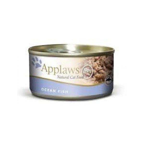 【Applaws】貓肉絲湯罐 – 海魚 - Pet Pet Plaza