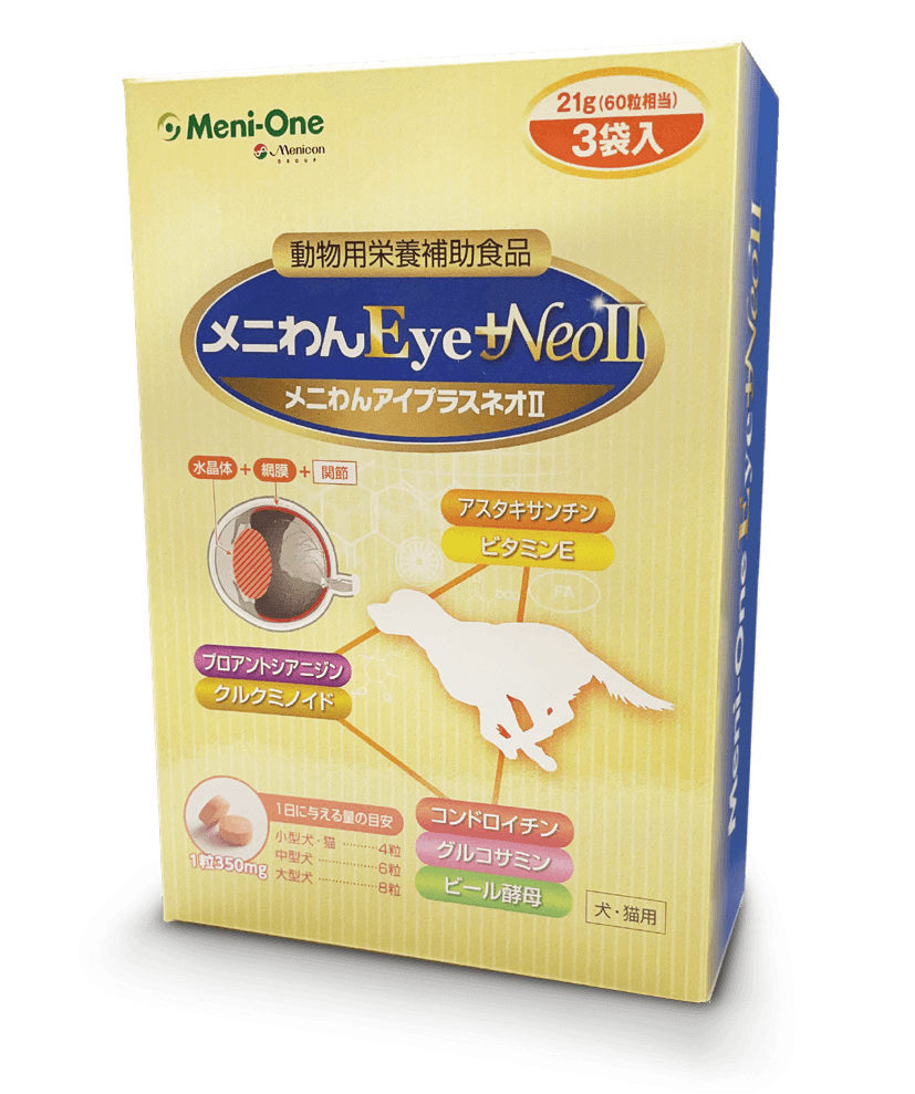 【Meni-One】關節+眼科處方保健品(貓犬用) 180粒 - Pet Pet Plaza