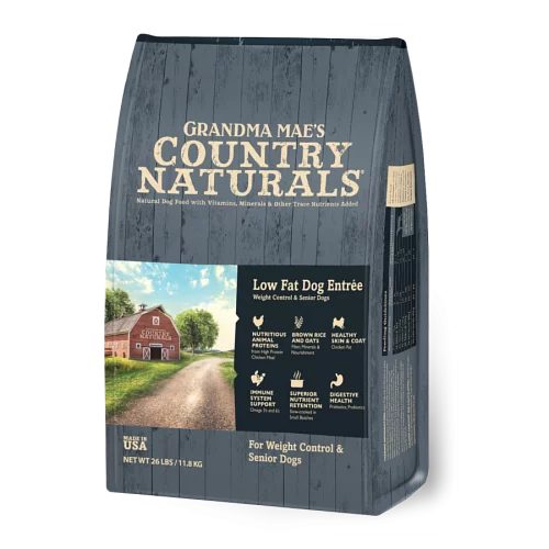 Country Naturals - 雞肉糙米低脂高纖 (低脂，強化關節） - Pet Pet Plaza