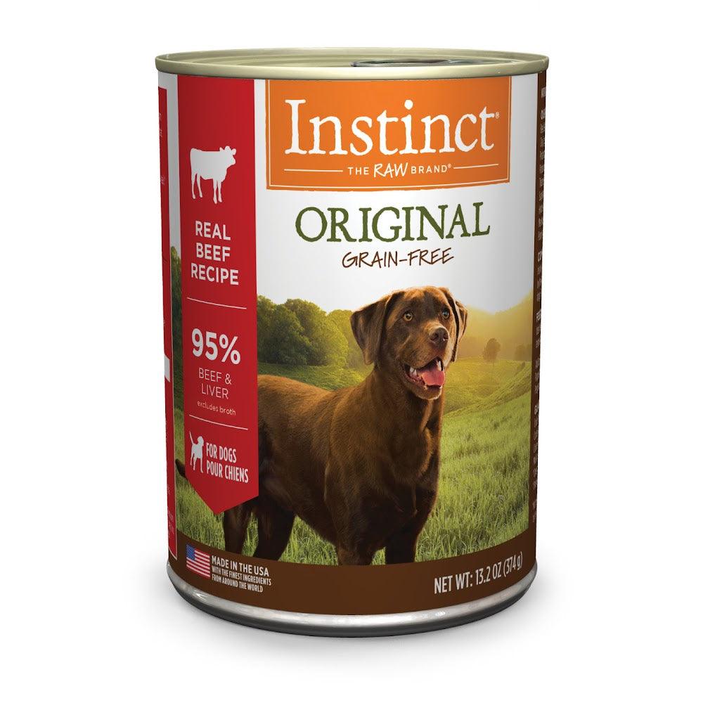 【Instinct】經典無穀物系列 - 牛肉 | 犬主食罐頭 6罐起 - Pet Pet Plaza