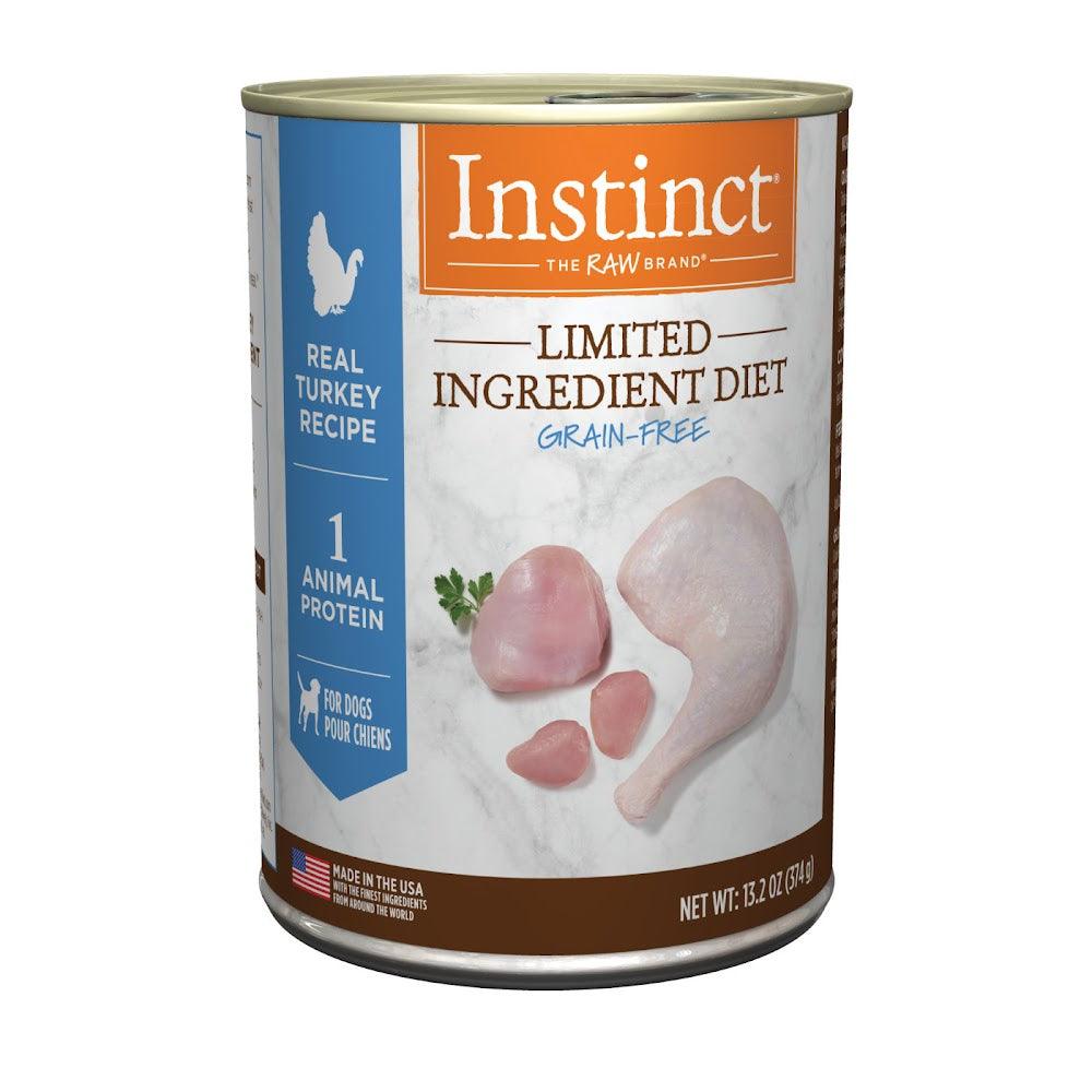 【Instinct】無穀物+單一蛋白系列 - 火雞肉|主食罐頭 (犬用 ) 6罐起 - Pet Pet Plaza