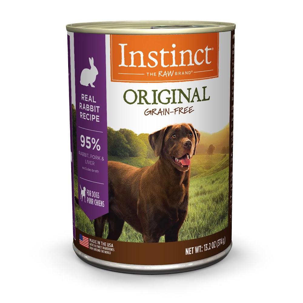 【Instinct】經典無穀物系列 - 兔肉 | 犬主食罐頭 6罐起 - Pet Pet Plaza