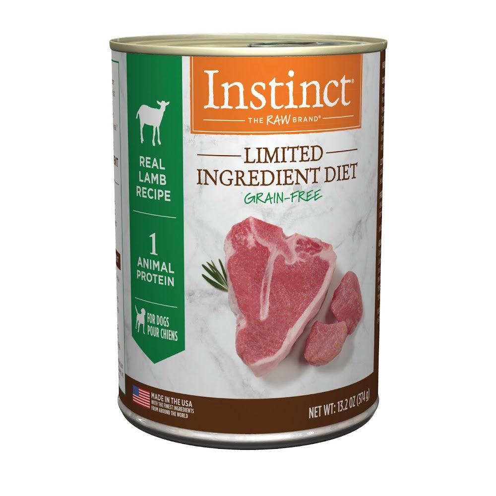 【Instinct】無穀物+單一蛋白系列 - 羊肉 | 主食罐頭 (犬用 )6罐起 - Pet Pet Plaza