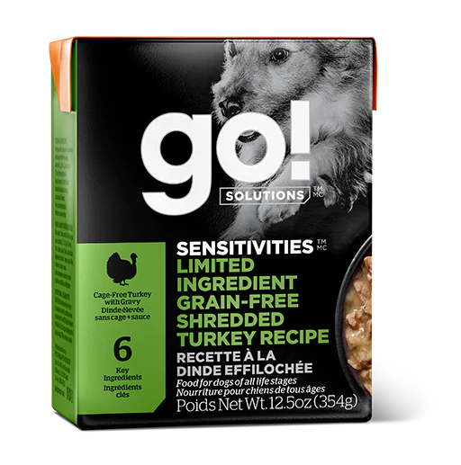 Go! Solutions™  低敏美毛無穀物系列 - 火雞｜濕糧配方 354克 - Pet Pet Plaza