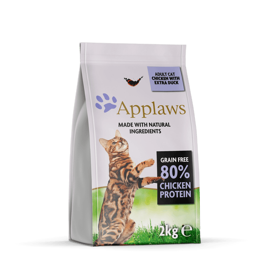 【Applaws】成貓乾糧– 雞肉鴨肉配方 - 2kg | 7.5kg - Pet Pet Plaza