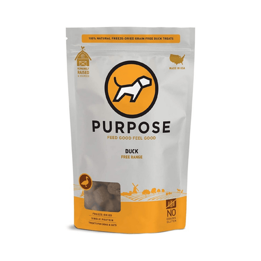 【Purpose】 生肉小食 單一蛋白 - 鴨肉 2.5oz - Pet Pet Plaza