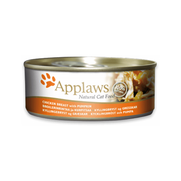 【Applaws】貓肉絲湯罐 – 雞胸, 南瓜 - Pet Pet Plaza