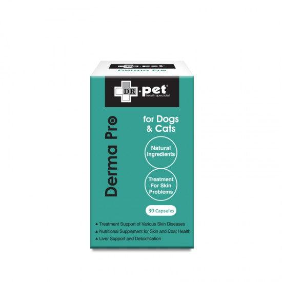 【DR.pet】天然皮膚綜合補充 (30粒膠囊) - Pet Pet Plaza