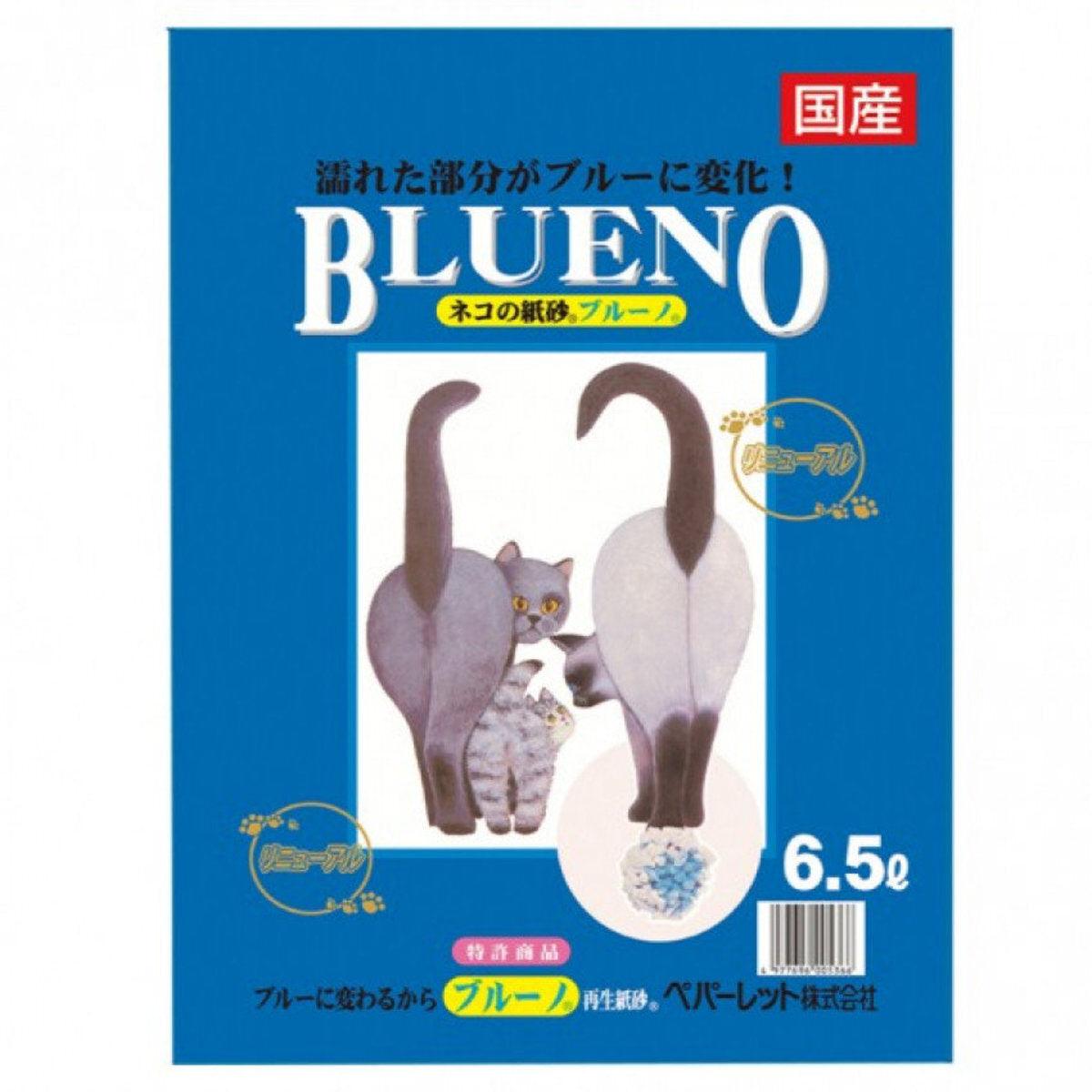 【Blueno】紙製凝固貓砂 6.8L｜6包 - Pet Pet Plaza