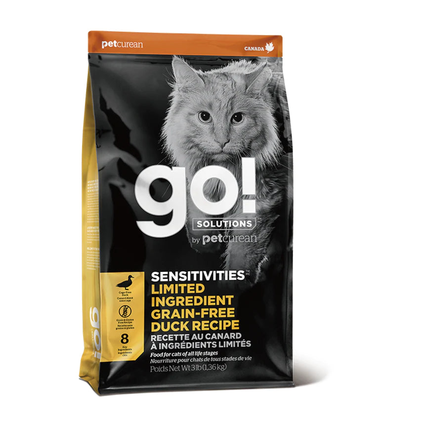 Go! Solutions™ 低敏美毛系列 鴨肉 - 貓糧配方 - Pet Pet Plaza