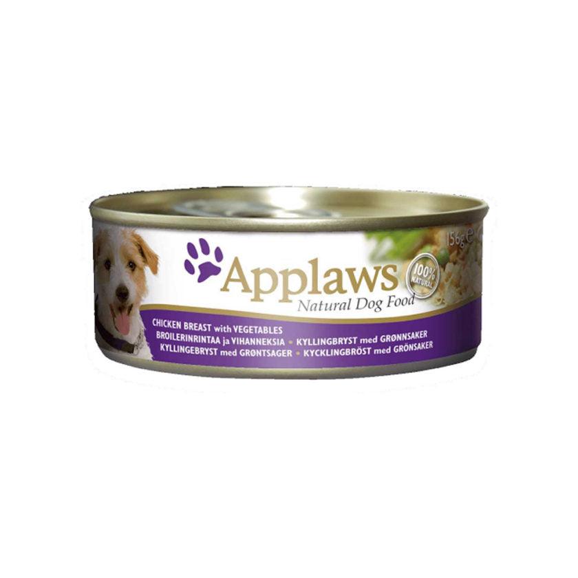 【Applaws】狗肉絲湯罐 – 混合款式一箱 (156g x 12) - Pet Pet Plaza